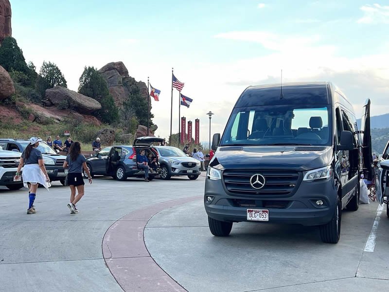 Limousine Transportation to Red Rocks Concerts