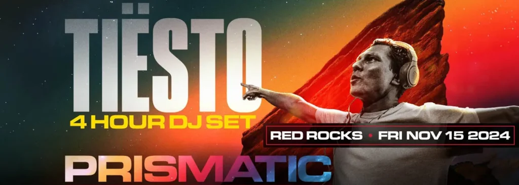 Tiesto at Red Rocks Amphitheatre