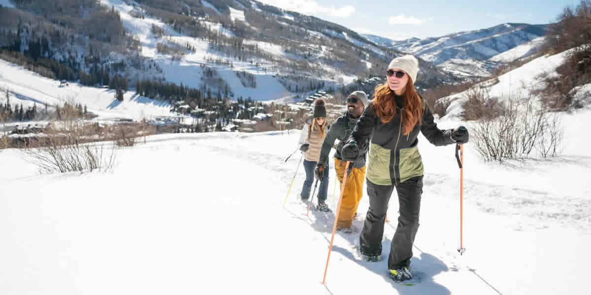 Snowshoeing in Vail